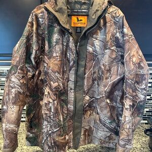 Field & Stream Men's HydroProof Ultra Realtree Camo Raincoat